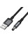 Кабель живлення для роутера/модема Hoco X129 Advantage USB-DC 5V (1m) - Black - фото