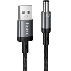 Кабель живлення для роутера/модема Hoco X129 Advantage USB-DC 5V (1m) - Black