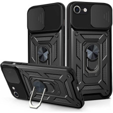 Ударопрочный чехол Camshield Serge Ring для Apple iPhone 7 / 8 / SE (2020) (4.7) - Черный