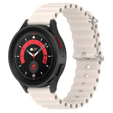 Ремінець Ocean Band для Smart Watch 22mm - Бежевий / Antique White