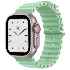 Ремінець Ocean Band для Apple Watch 38/40/41/42mm(ser.10) - Зелений / Pistachio
