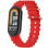 Ремінець Ocean Band для Xiaomi Mi Band 9/8/10 - Червоний / Red