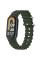Ремінець Ocean Band для Xiaomi Mi Band 9/8/10 - Зелений / Dark Olive - фото