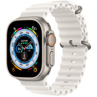 Ремінець Ocean Band для Apple Watch 42(ser.1-3)/44/45/46/49mm - Білий / White