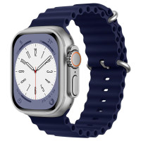 Ремешок Ocean Band для Apple Watch 42(ser.1-3)/44/45/46/49mm - Синий / Deep navy