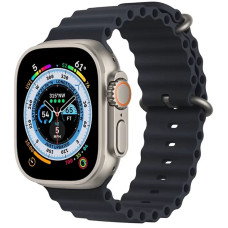 Ремінець Ocean Band для Apple Watch 42(ser.1-3)/44/45/46/49mm - Чорний / Midnight