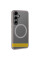TPU+PC чохол Metal Buttons with MagSafe Colorful для Samsung Galaxy S25 Edge - Сірий / Grey - фото