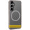 TPU+PC чехол Metal Buttons with MagSafe Colorful для Samsung Galaxy S25 Edge - Серый / Grey