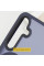 TPU+PC чохол Metal Buttons with MagSafe Colorful для Samsung Galaxy S25 Edge - Синій / Navy Blue - фото