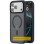 TPU+PC чохол Metal Buttons with MagSafe Colorful для Apple iPhone 17 (6.3) - Синій / Navy Blue