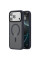 TPU+PC чохол Metal Buttons with MagSafe Colorful для Apple iPhone 17 Pro (6.3) - Синій / Navy Blue - фото