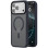 TPU+PC чохол Metal Buttons with MagSafe Colorful для Apple iPhone 17 Pro (6.3) - Синій / Navy Blue