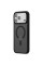 TPU+PC чохол Metal Buttons with MagSafe Colorful для Apple iPhone 17 Pro (6.3) - Чорний / Black - фото