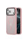 TPU+PC чохол Metal Buttons with MagSafe Colorful для Apple iPhone 17 Pro Max (6.9) - Рожевий / Pink - фото