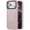 TPU+PC чохол Metal Buttons with MagSafe Colorful для Apple iPhone 17 Pro Max (6.9) - Рожевий / Pink