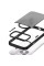 TPU+PC чохол Metal Buttons with MagSafe Colorful для Apple iPhone 17 Pro Max (6.9) - Чорний / Black - фото