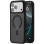 TPU+PC чохол Metal Buttons with MagSafe Colorful для Apple iPhone 17 Pro Max (6.9) - Чорний / Black