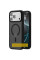 TPU+PC чохол Metal Buttons with MagSafe Colorful для Apple iPhone 17 Air (6.5) - Чорний / Black - фото