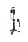 Монопод для селфі Hoco K90 Support axis smart+light - Black - фото