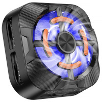 Охолоджуючий кулер для мобільного телефону Borofone BG15 Travel magnetic - Black