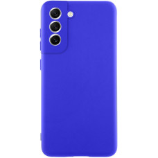 Custodia Silicone Cover Lakshmi Full Camera (AA) per Samsung Galaxy S21 FE - Blu / Iris