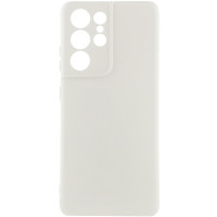 Чехол Silicone Cover Lakshmi Full Camera (AA) для Samsung Galaxy S22 Ultra - Белый / White