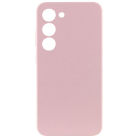 Чохол Silicone Cover Lakshmi Full Camera (AA) для Samsung Galaxy S23 - Рожевий / Pink Sand