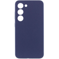 Custodia Silicone Cover Lakshmi Full Camera (AA) per Samsung Galaxy S23 - Blu / Midnight Blue