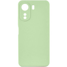 Чохол Silicone Cover Lakshmi Full Camera (AA) для Xiaomi Redmi 13C / Poco C65 - Зелений / Pistachio