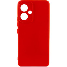 Чехол Silicone Cover Lakshmi Full Camera (AA) для Xiaomi Redmi 13 4G / Poco M6 4G - Красный / Red