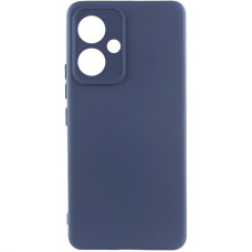 Чехол Silicone Cover Lakshmi Full Camera (AA) для Xiaomi Redmi 13 4G / Poco M6 4G - Синий / Midnight Blue