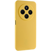 Custodia Silicone Cover Lakshmi Full Camera (AA) per Xiaomi Redmi 14C / Poco C75 - Giallo / Flash