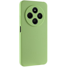 Чехол Silicone Cover Lakshmi Full Camera (AA) для Xiaomi Redmi 14C / Poco C75 - Зеленый / Pistachio
