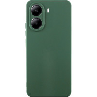 Чехол Silicone Cover Lakshmi Full Camera (AA) для Xiaomi Poco X7 Pro - Зеленый / Dark green