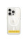 Чехол TPU Clear Case with MagSafe для Apple iPhone 16 (6.1) - Clear - фото