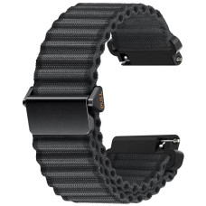 Ремешок Nylon Ocean Band для Smart Watch 20mm - Dark Grey