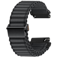 Ремешок Nylon Ocean Band для Smart Watch 22mm - Dark Grey