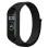 Ремешок Nylon New для Xiaomi Mi Band 3/4/5/6/7 - Black
