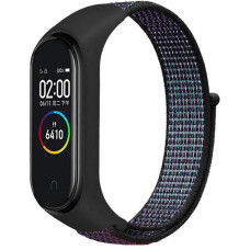 Ремінець Nylon New для Xiaomi Mi Band 3/4/5/6/7 - Dark Purple
