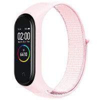 Ремешок Nylon New для Xiaomi Mi Band 3/4/5/6/7 - Pearl Powder