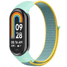 Ремінець Nylon New для Xiaomi Mi Band 8/9/10 - Beryl / Yellow