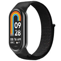 Ремінець Nylon New для Xiaomi Mi Band 8/9/10 - Black
