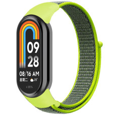 Ремінець Nylon New для Xiaomi Mi Band 8/9/10 - Bright Green