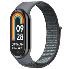 Ремінець Nylon New для Xiaomi Mi Band 8/9/10 - Gray