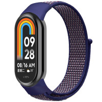 Ремешок Nylon New для Xiaomi Mi Band 8/9/10 - Navy Blue
