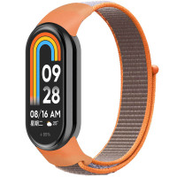 Ремешок Nylon New для Xiaomi Mi Band 8/9/10 - Orange