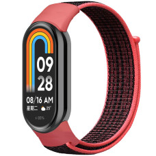 Ремінець Nylon New для Xiaomi Mi Band 8/9/10 - Pomegranate Red