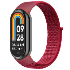 Ремінець Nylon New для Xiaomi Mi Band 8/9/10 - Red