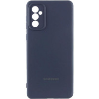 Чехол Silicone Cover Lakshmi Full Camera (AA) with logo для Samsung Galaxy S24 FE - Синий / Midnight blue