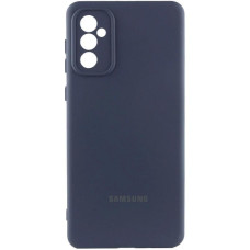 Чохол Silicone Cover Lakshmi Full Camera (AA) with logo для Samsung Galaxy S24 FE - Синій / Midnight blue